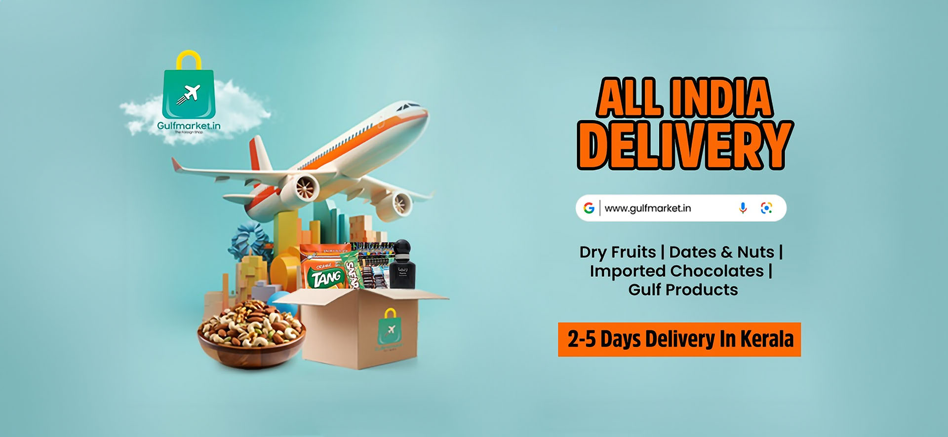 Delivering premium foreign products all over India